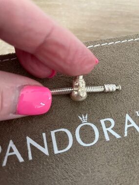 Pandora Silver Snowman Charm